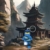 LEGO Ninjago Legacy Schlüsselanhänger Licht - Jay - 76 mm große Figur - 6