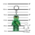 LEGO Ninjago Legacy Schlüsselanhänger Licht - Lloyd - 76 mm große Figur - 2
