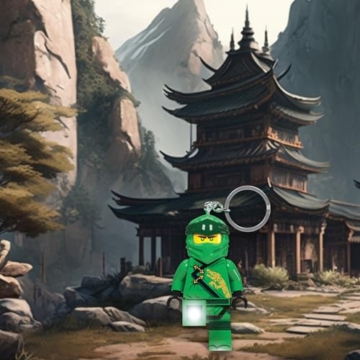 LEGO Ninjago Legacy Schlüsselanhänger Licht - Lloyd - 76 mm große Figur - 5