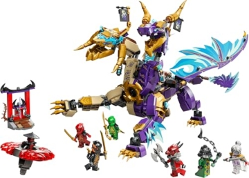 LEGO NINJAGO Lichtbogendrache - Spielzeug mit 8 Minifiguren und einem Spinjitzu-Spinner - Interaktives Ninja Bauspielzeug für Jungen & Mädchen ab 9 Jahren - Geschenkidee für Fans 71836 - 10