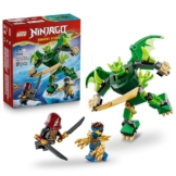 LEGO NINJAGO Lloyds Drachen-Mech Battle Set - Ninja Spielset mit Actionfigur, 3 Minifiguren und Katanas - Kinderzimmer Deko - Geschenkidee für Jungen ab 6 Jahren und Dragons Rising Fans - 71862 - 1