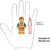 LEGO Ninjago: Lord Garmadon Oni Minifigur mit Schwert - 6