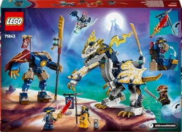 LEGO NINJAGO Rogues Mech-Drachenreiter - Ninja-Spielzeug mit Drachen, 4 Minifiguren und Ausrüstung - Geschenkidee für Jungen und Fans von Aufstieg der Drachen ab 8 Jahren - 71843 - 11