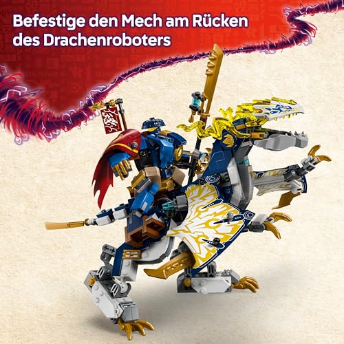LEGO NINJAGO Rogues Mech-Drachenreiter - Ninja-Spielzeug mit Drachen, 4 Minifiguren und Ausrüstung - Geschenkidee für Jungen und Fans von Aufstieg der Drachen ab 8 Jahren - 71843 - 3