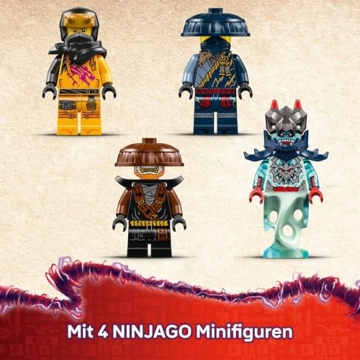 LEGO NINJAGO Rogues Mech-Drachenreiter - Ninja-Spielzeug mit Drachen, 4 Minifiguren und Ausrüstung - Geschenkidee für Jungen und Fans von Aufstieg der Drachen ab 8 Jahren - 71843 - 5