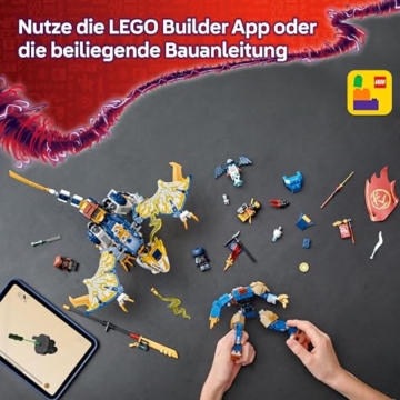 LEGO NINJAGO Rogues Mech-Drachenreiter - Ninja-Spielzeug mit Drachen, 4 Minifiguren und Ausrüstung - Geschenkidee für Jungen und Fans von Aufstieg der Drachen ab 8 Jahren - 71843 - 6