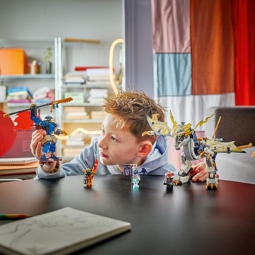 LEGO NINJAGO Rogues Mech-Drachenreiter - Ninja-Spielzeug mit Drachen, 4 Minifiguren und Ausrüstung - Geschenkidee für Jungen und Fans von Aufstieg der Drachen ab 8 Jahren - 71843 - 9