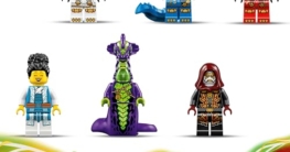 LEGO NINJAGO 71857 – Showdown am Baumhaus mit dem Ninja-Bike Minifiguren