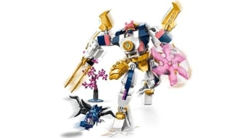 LEGO NINJAGO Soras Technikmech, Actionfiguren-Spielzeug für Kinder, Ninja-Set mit Figuren inkl. Sora, Mech zum Umgestalten, Geschenk für Jungs und Mädchen ab 7 Jahren 71807 - 4