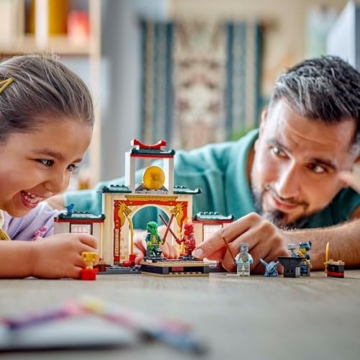 LEGO NINJAGO Spinjitzu-Tempel der Ninja - Spielset mit 4 Minifiguren und 1 Drachen Figur - Bauset - Weihnachts- oder Geburtstagsgeschenk für Jungen und Mädchen ab 4 Jahren 71831 - 9