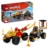 LEGO NINJAGO Verfolgungsjagd Set mit Kais Flitzer und Ras' Motorrad, Spielzeug für Kinder ab 4 Jahren, Ninja-Auto-Spielzeug zum Bauen, Minifigur zum Sammeln 71789 - 1