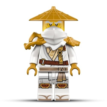 LEGO NINJAGO Wächterdrache Bauset - Mit Drachenfigur, Meister Wu Minifigur & Ständer – Bauspielset für Jungen ab 14 Jahren & Teenager 71847 - 4