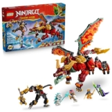 LEGO NINJAGO Wyldfyres Drachenmech - 2-in-1 Ninja-Actionfigur mit Mech von Kaiserin Beatrix und 6 Minifiguren - Geschenkidee zum Geburtstag für Jungen ab 9 Jahren und Fans - 71868 - 1