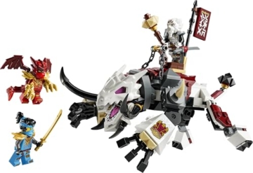 LEGO NINJAGO Zilvar auf seinem Drachentier Grimtak - Ninja Spielzeug mit Actionfigur, 3 Minifiguren inklusive Kai & NYA - Geschenkidee für Jungen ab 7 Jahren und Dragons Rising Fans - 71863 - 10