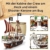 LEGO ONE PIECE - Das Piratenschiff Flying Lamb (Going Merry) - Spielset mit 5 Minifiguren - inkl. Ruffy, Zoro & Nami - Spielzeug zum Bauen - Geschenk für Jungen, Mädchen & Fans ab 10 Jahren - 75639