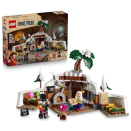 LEGO ONE PIECE Doc Baders Versteck - Spielzeug zum Sammeln mit 3 Minifiguren inkl. Tony Tony Chopper - Kinderzimmer Deko und Geschenk für Jungen, Mädchen und Fans ab 9 Jahren - 75641 - 1
