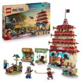 LEGO ONE PIECE - Showdown im Arlong Park - Interaktives Spielzeug mit 5 Minifiguren - Ruffy & Nami sowie Einer einstürzenden Pagode - Anime Geschenk für Jungen, Mädchen & Fans ab 9 Jahren - 75638 - 1