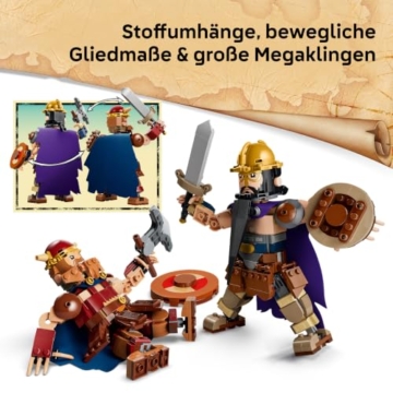 LEGO ONE PIECE Woogey vs. Boogey - Riesen von Little Garden - Interaktives Spielzeug mit 2 Actionfiguren und 5 Minifiguren - Geschenk für Jungen, Mädchen und Fans ab 9 Jahren - 75644 - 3