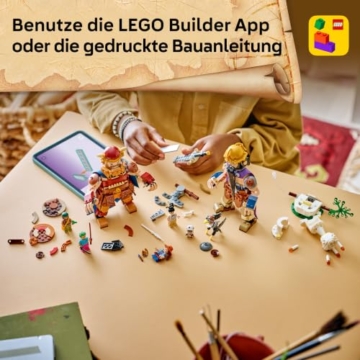 LEGO ONE PIECE Woogey vs. Boogey - Riesen von Little Garden - Interaktives Spielzeug mit 2 Actionfiguren und 5 Minifiguren - Geschenk für Jungen, Mädchen und Fans ab 9 Jahren - 75644 - 6