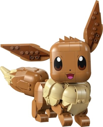 LEGO Pokémon Evoli Figur - Bauset für Erwachsene - Anime Modellbau mit beweglichen Gliedmaßen, Ohren und Schwanz - DIY Deko für Zimmer oder Schreibtisch - Sammler Geschenkidee für Gaming Fans – 72151 - 10
