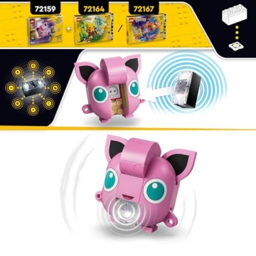 LEGO Pokémon SMART Play: Pummeluff-Konzert - kompatibles interaktives BAU- und Spielset mit SMART Tag und Pokémon Figur - Geschenkidee für Kinder ab 7 Jahren - 72159 - 4