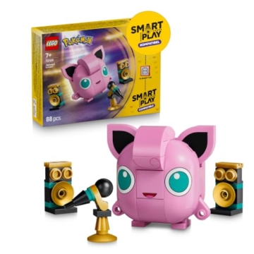 LEGO Pokémon SMART Play: Pummeluff-Konzert - kompatibles interaktives BAU- und Spielset mit SMART Tag und Pokémon Figur - Geschenkidee für Kinder ab 7 Jahren - 72159 - 1
