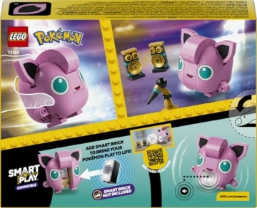 LEGO Pokémon SMART Play: Pummeluff-Konzert - kompatibles interaktives BAU- und Spielset mit SMART Tag und Pokémon Figur - Geschenkidee für Kinder ab 7 Jahren - 72159 - 8