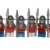 LEGO Ritter Minifiguren Falkenritter (6 Ritter)