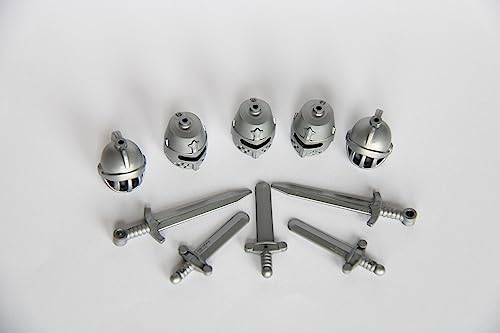 LEGO Ritter Minifiguren Falkenritter Schwerter