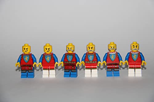 LEGO Ritter Minifiguren Falkenritter (6 Ritter)