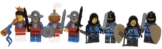 LEGO Ritter Minifiguren: Löwenritter & Falkenritter Figuren
