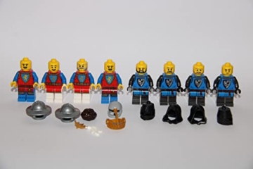 LEGO Ritter Minifiguren: Löwenritter & Falkenritter Figuren