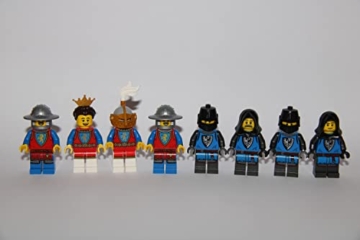 LEGO Ritter Minifiguren: Löwenritter & Falkenritter Figuren