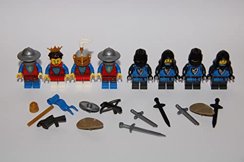 LEGO Ritter Minifiguren: Löwenritter & Falkenritter Figuren