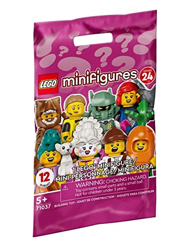 LEGO Sammelfiguren Minifiguren Serie 24 - Fußball Schiedsrichter 71037, Schwarzem - 2