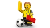 LEGO Sammelfiguren Minifiguren Serie 24 - Fußball Schiedsrichter 71037, Schwarzem - 1