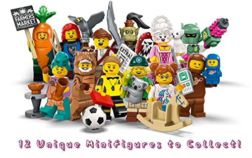 LEGO Sammelfiguren Minifiguren Serie 24 - Fußball Schiedsrichter 71037, Schwarzem - 3