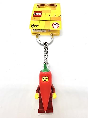 LEGO Schlüsselanhänger - Chilischoten-Mädchen - Minifigur 854234 Schlüsselanhänger mit Chili Pepper Girl - 2