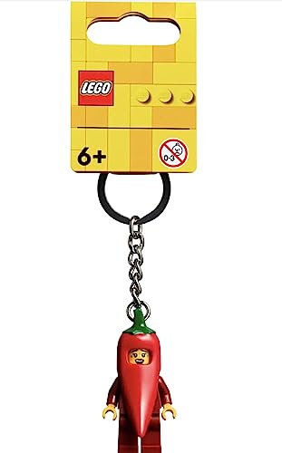 LEGO Schlüsselanhänger - Chilischoten-Mädchen - Minifigur 854234 Schlüsselanhänger mit Chili Pepper Girl - 3