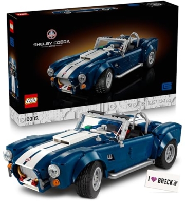 LEGO Shelby Cobra 427 S/C - LEGO 10357 inkl. bedruckter Fliese - 1