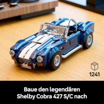 LEGO Shelby Cobra 427 S/C - LEGO 10357 inkl. bedruckter Fliese - 2
