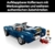 LEGO Shelby Cobra 427 S/C - LEGO 10357 inkl. bedruckter Fliese - 4