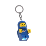 LEGO Spacebaby LED Schlüsselanhänger – große Minifigur 5,7 cm mit Licht (KE210H), beweglich, weiß, offiziell lizenziert – mit Batterien, Geschenkidee für Kinder & LEGO Fans - 1