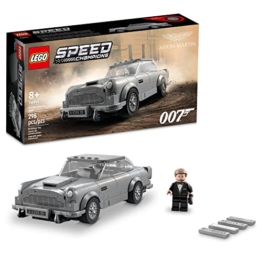 LEGO Speed Champions 007 Aston Martin DB5 76911 - Building Toy Set Featuring James Bond Minifigur, Car Model Kit for Kids and Teens, Expand Your Cool Collection, Great Gift for Boys and Girls Age 8+ - 1
