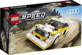 Lego Speed Champions 76897-1985 A-u-d-i Sport Quattro S1, weiß/gelb (250 Teile) - 1