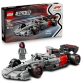 LEGO Speed Champions Audi Revolut F1 Team R26 Rennwagen Spielzeug - Modellbauset mit sammelbarer Rennfahrer Minifigur - Geburtstagsgeschenk für Jungen ab 10 Jahren & jugendliche Motorsportfans - 77259 - 1