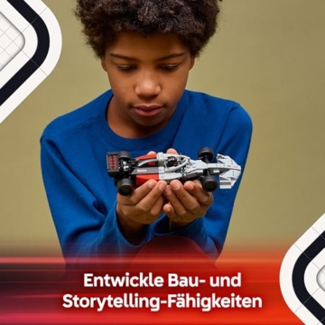 LEGO Speed Champions Audi Revolut F1 Team R26 Rennwagen Spielzeug - Modellbauset mit sammelbarer Rennfahrer Minifigur - Geburtstagsgeschenk für Jungen ab 10 Jahren & jugendliche Motorsportfans - 77259 - 5
