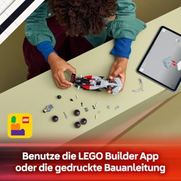LEGO Speed Champions Audi Revolut F1 Team R26 Rennwagen Spielzeug - Modellbauset mit sammelbarer Rennfahrer Minifigur - Geburtstagsgeschenk für Jungen ab 10 Jahren & jugendliche Motorsportfans - 77259 - 7