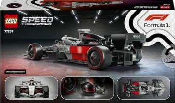 LEGO Speed Champions Audi Revolut F1 Team R26 Rennwagen Spielzeug - Modellbauset mit sammelbarer Rennfahrer Minifigur - Geburtstagsgeschenk für Jungen ab 10 Jahren & jugendliche Motorsportfans - 77259 - 10