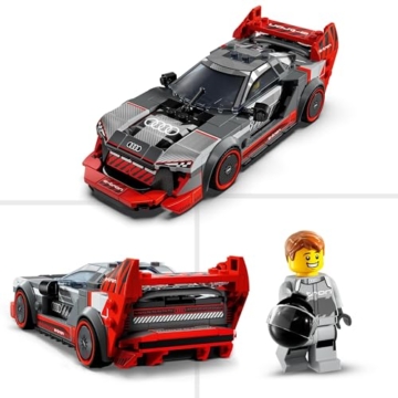 LEGO Speed Champions Audi S1 e-tron Quattro Rennwagen Set mit Auto-Spielzeug zum Bauen, Spielen und Ausstellen, Modellauto für Kinder, Geschenk für 9-jährige Jungs und Mädchen 76921 - 3